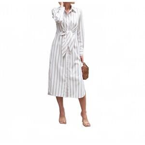 NEW DIOMI amelia midi dress in regato stone